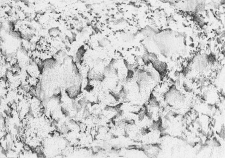 Serie ausencia Nro. 5. Grafito sobre papel 21x29 cm. Año 2019.