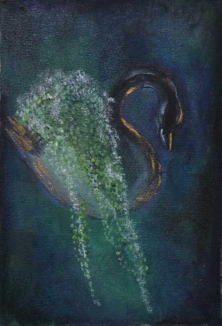 Sin título. Óleo sobre tela 21x15 cm. Año 2021.