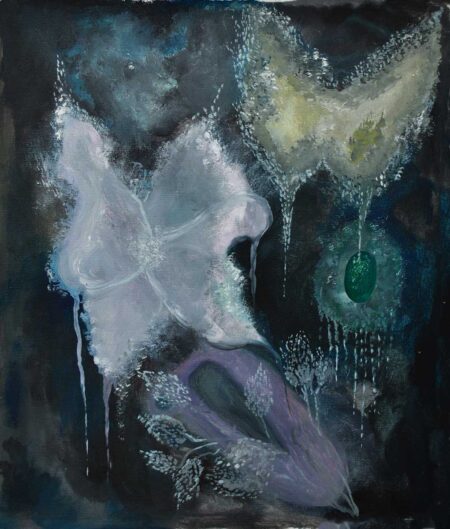 Sin título. Óleo sobre tela 30x34,5 cm. Año 2020.