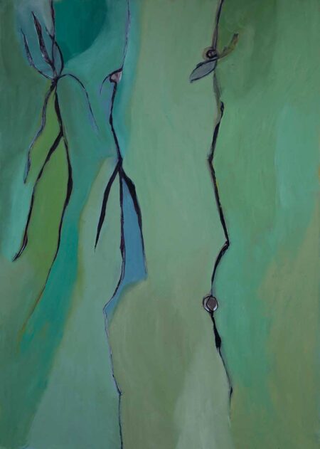 Sin título. Serie Paisaje. Óleo sobre madera 50x70 cm. Año 2020.