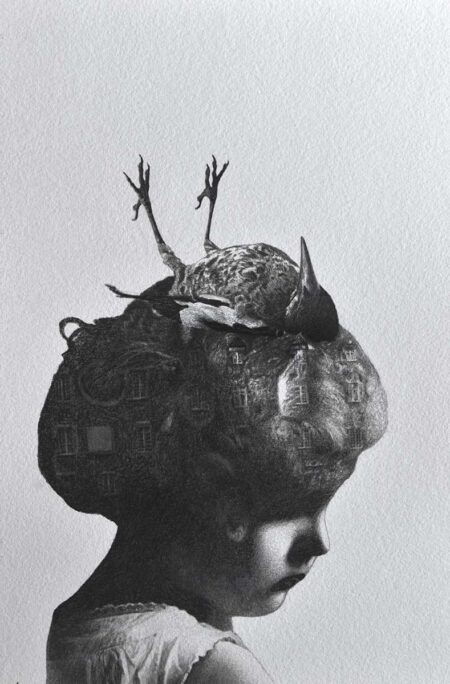 Sin título. Grafito sobre papel 19x29 cm. Año 2021.